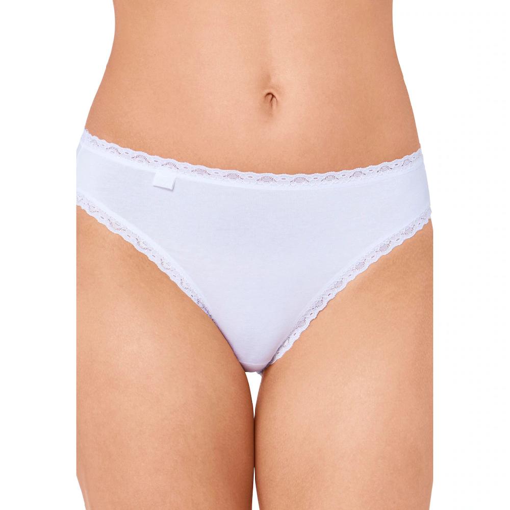 sloggi Taillenslip »24/7 Cotton Lace Tai C3P« (3er Pack) feines Spitzenbündchen flache Nähte online kaufen Blitzverkäufe