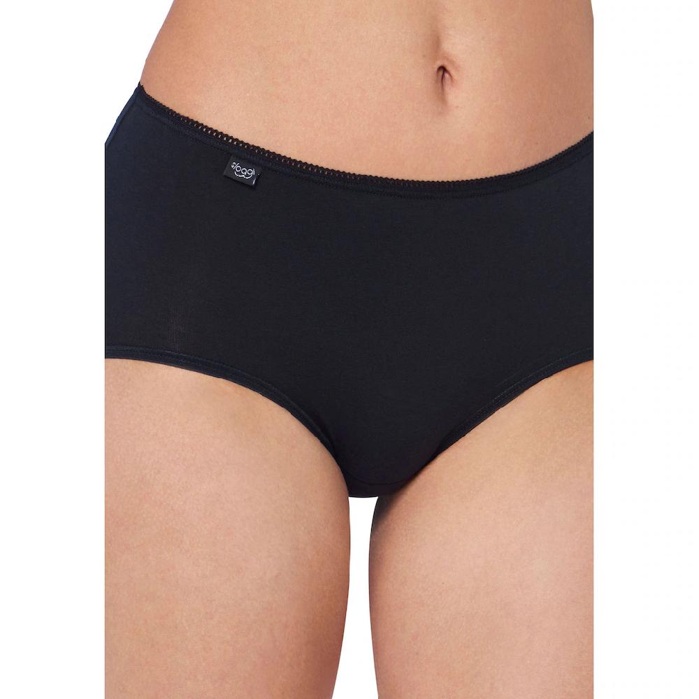 sloggi Midislip »24/7 Cotton Midi C3P« (3er Pack) mit elastischer Mäusezähnchenkante ▷ für Muttertagsangebot