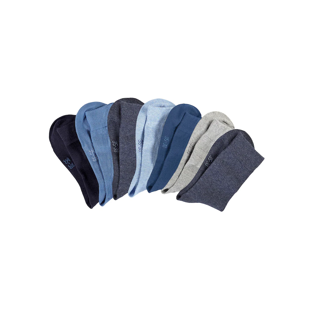 Lavana Basicsocken (Packung 7 Paar) mit druckfreiem Bündchen online kaufen Heißer Verkauf