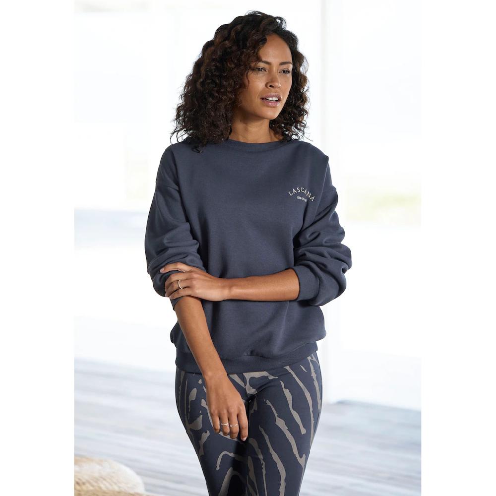 LASCANA Sweatshirt mit weiten Ärmeln Loungewear Top Angebot