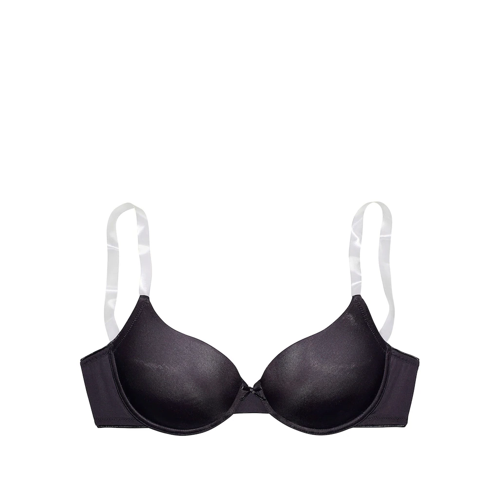 LASCANA Schalen-BH »Ela« mit transparenten Trägern perfect basic mit Bügel Basic Dessous ▷ für Kauf eins, bekomm eins gratis