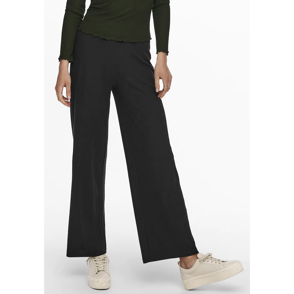 ONLY Jerseyhose »ONLEMMA WIDE PANT NOOS JRS« mit elastischem Bündchen Rabatte dieses Monats