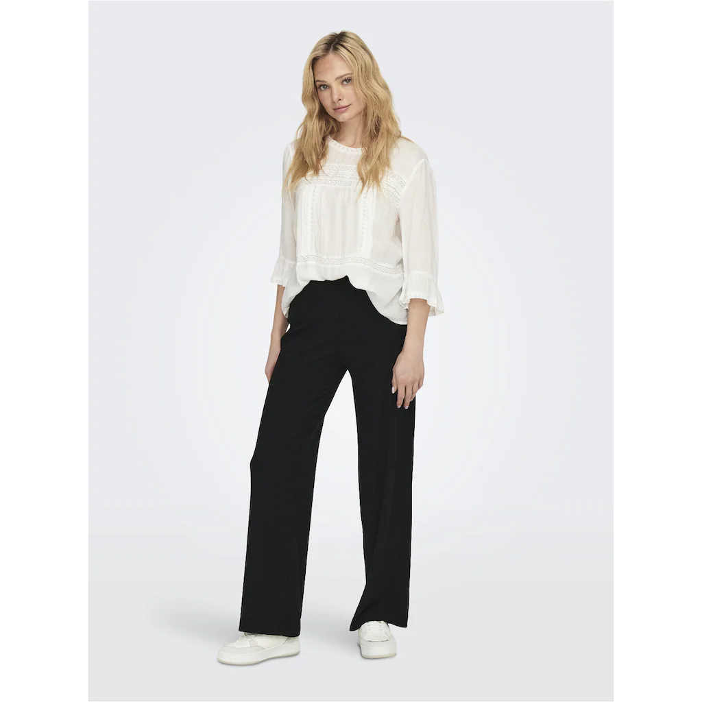 ONLY Jerseyhose »ONLEMMA WIDE PANT NOOS JRS« mit elastischem Bündchen Rabatte dieses Monats