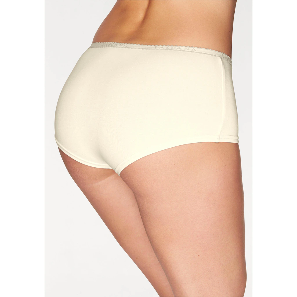 LASCANA Panty (4er-Pack) aus elastischer Baumwoll-Qualität Hotsell