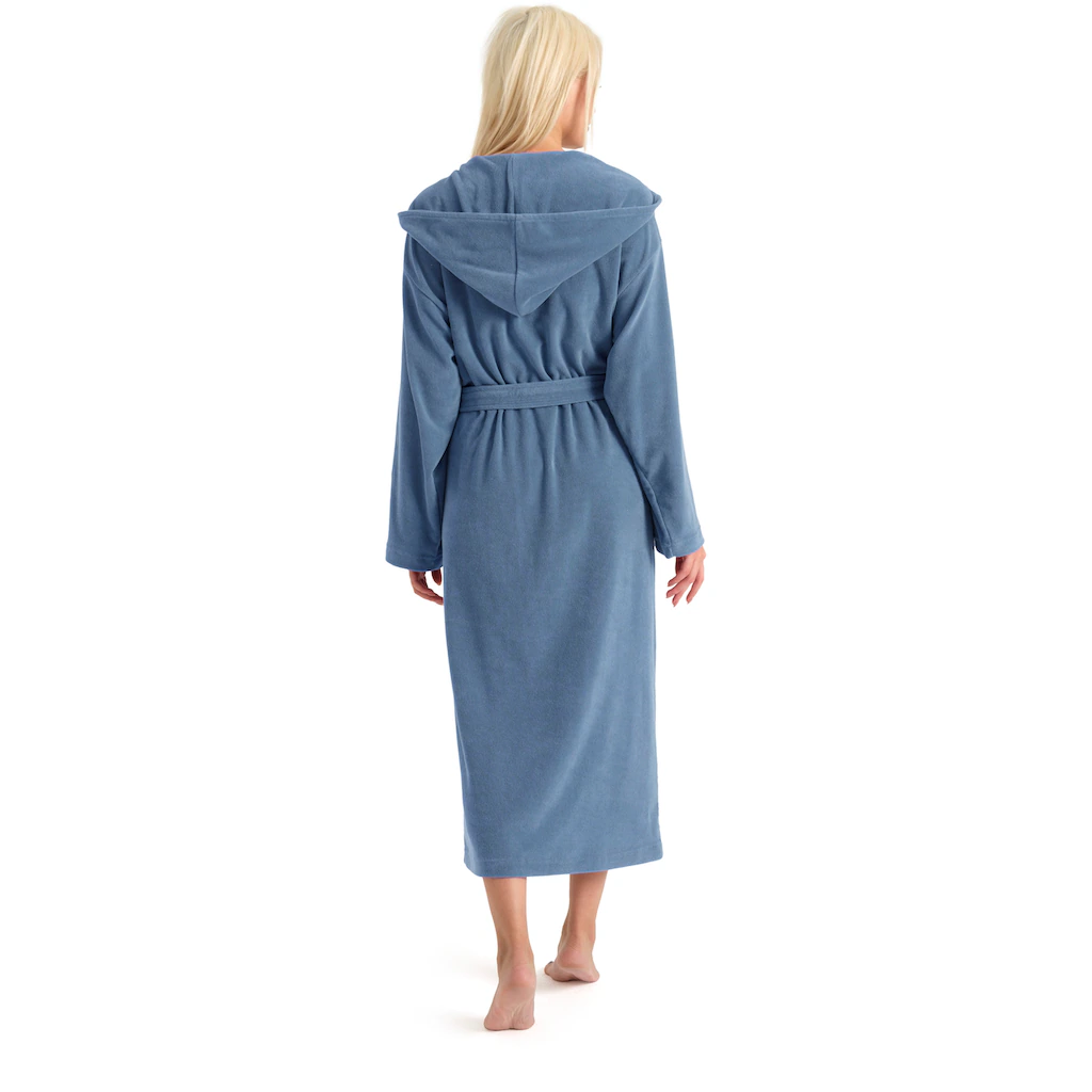 my home Damenbademantel »Jule« (1 St.) einfarbiger Leichtfrottier-Bademantel hoher Baumwollanteil XS-4XL Online Outlet