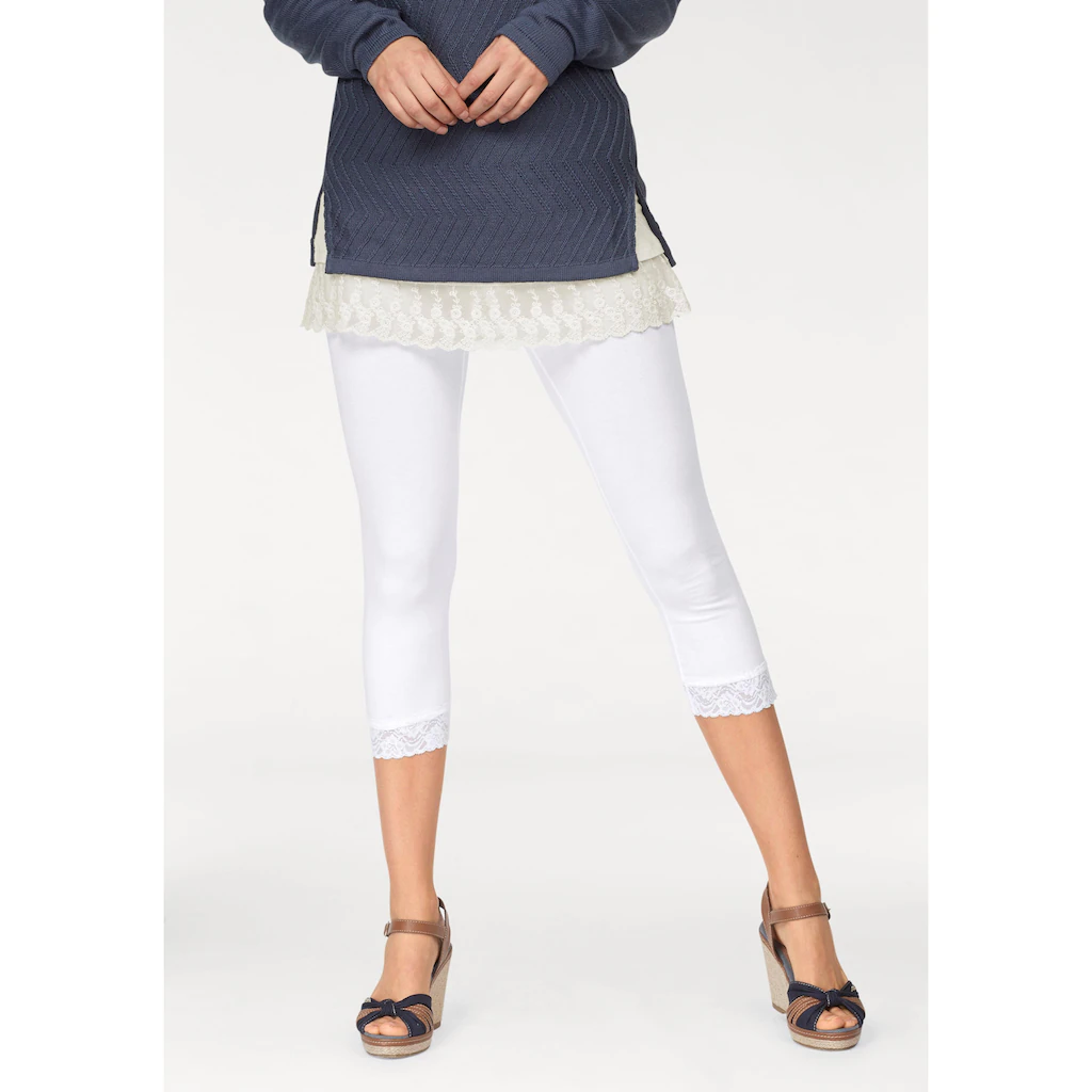 Boysen's Leggings (Packung 2er-Pack) mit Spitze Riesige Ersparnisse