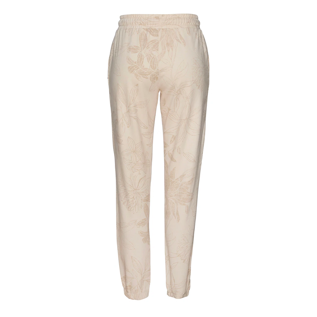 LASCANA Loungehose mit floralem Alloverdruck Loungeanzug Letzte 3 Tage