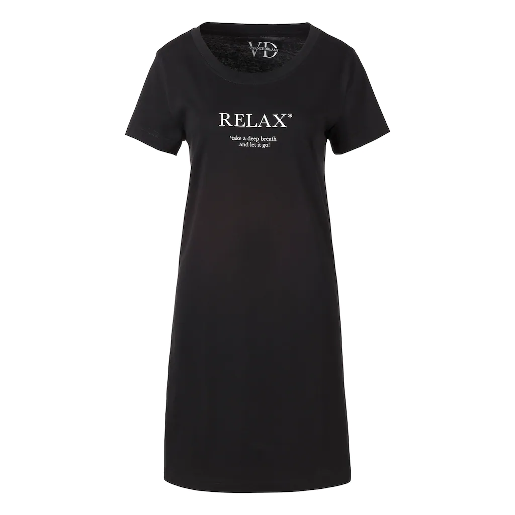 Vivance Dreams Nachthemd mit Statementdruck bestellen Sonderangebot der Fabrik