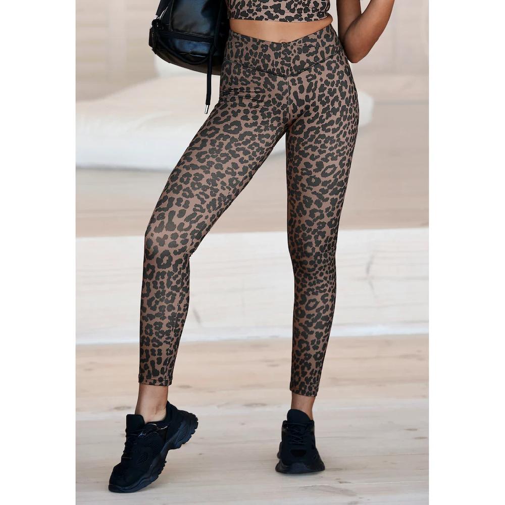 LASCANA ACTIVE Leggings mit allover Druck