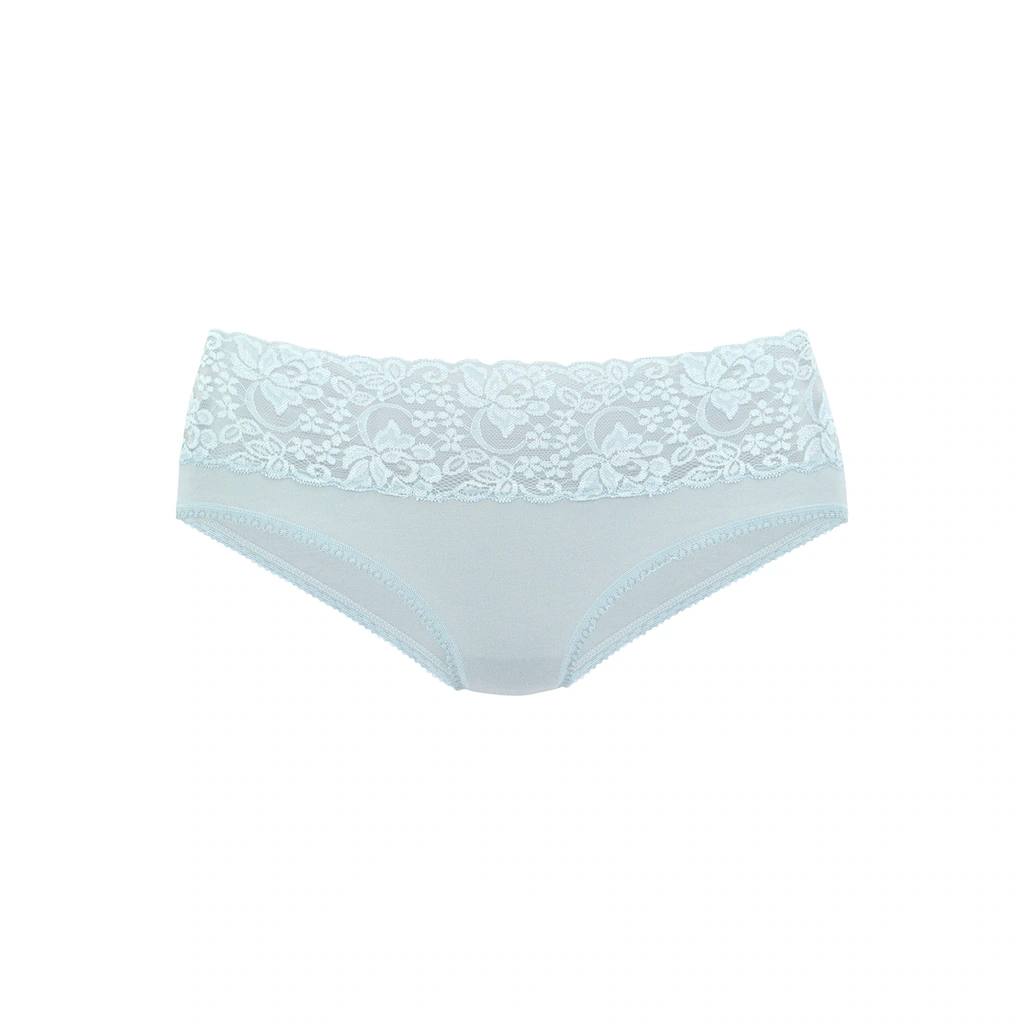 Vivance Slip (3er-Pack) aus elastischer Baumwolle mit floraler Spitze ▷ für 2025