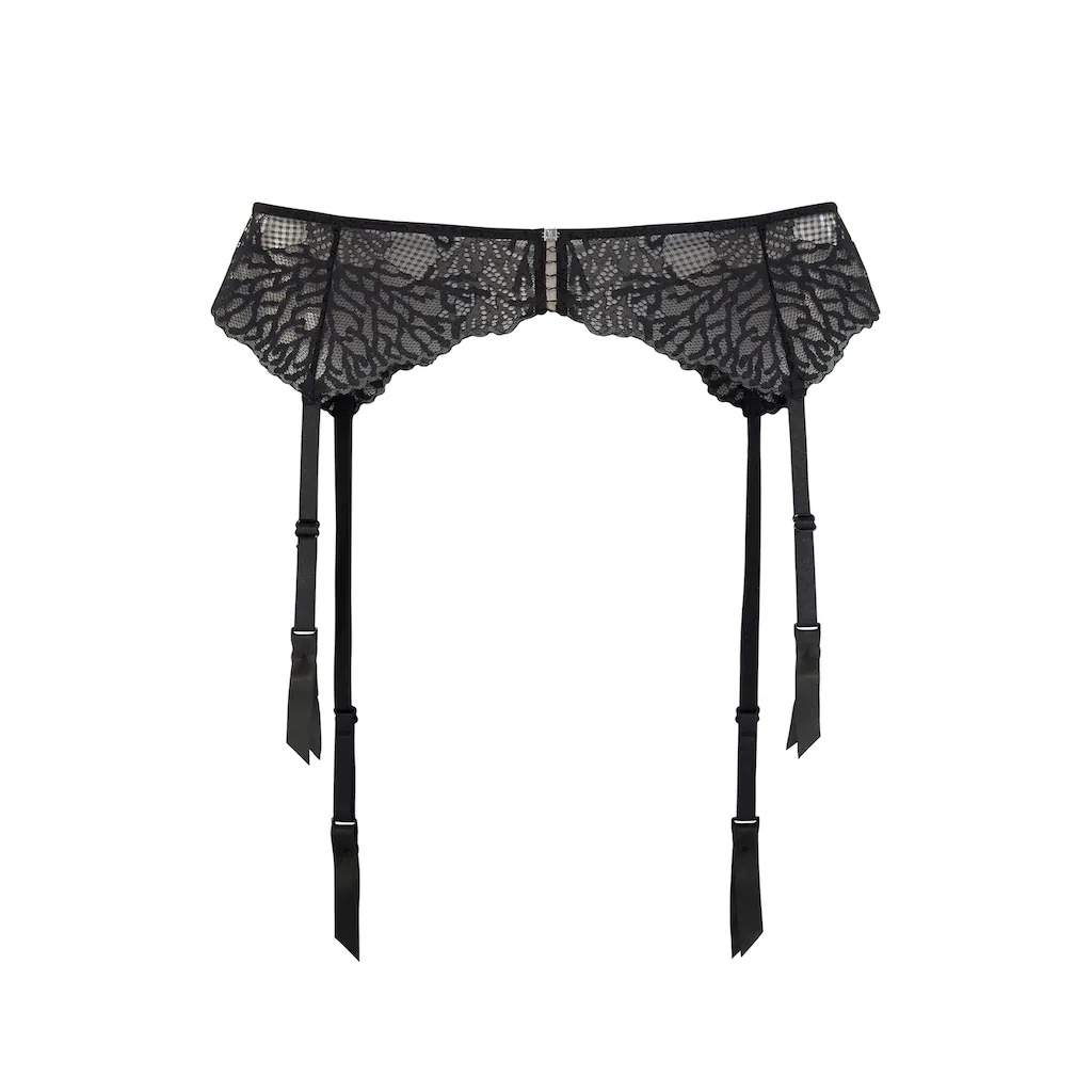 JETTE Strapsgürtel aus transparenter Spitze sexy Dessous Reizwäsche bestellen Limitierter Zeitrabatt