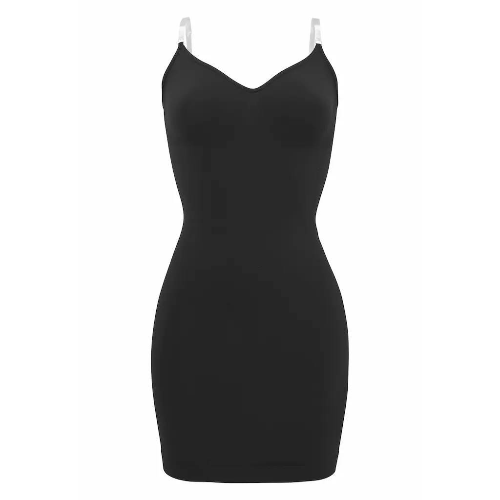 LASCANA Shaping-Kleid SEAMLESS mit transparenten Trägern Shape wear Basic Muttertagsangebot