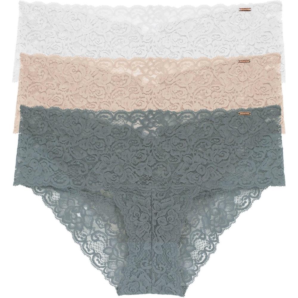Dorina Slip »Lana« (3er Pack) mit floraler Spitze online kaufen Neueste Mode