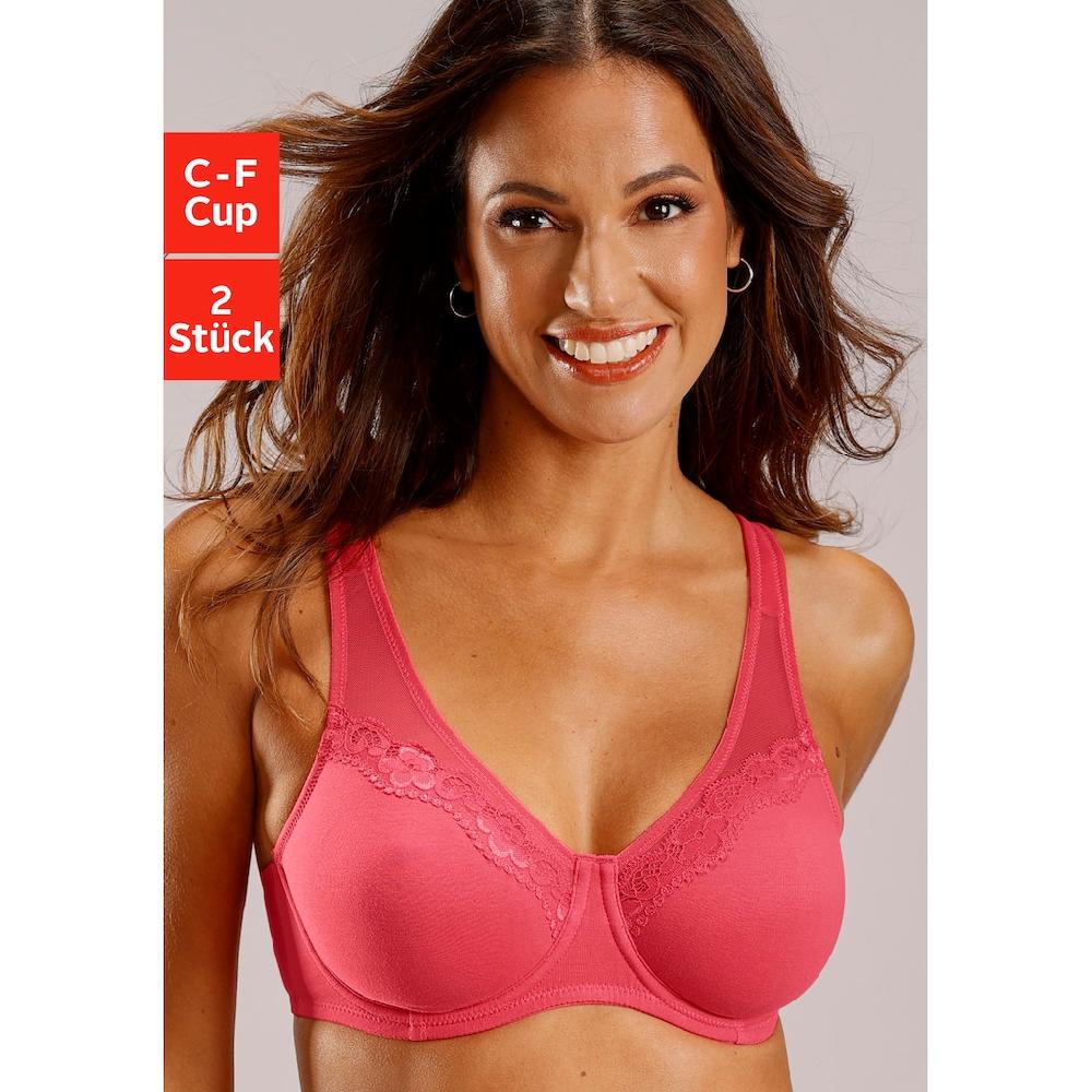 petite fleur Minimizer-BH (Packung 2 Stück) mit nahtlos vorgeformten Cups aus Baumwolle bestellen