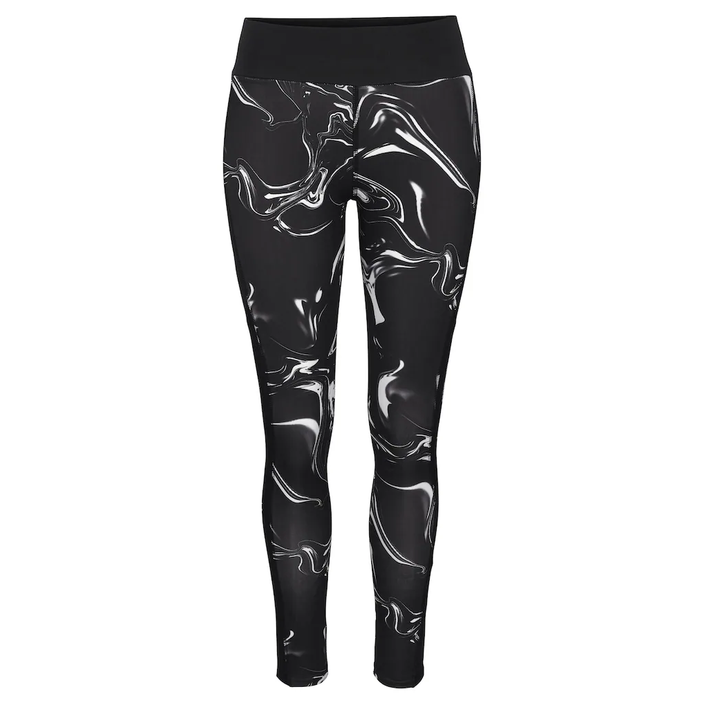 LASCANA ACTIVE Leggings »Black Marble« Sporthose mit Mesh Saisonale Angebote