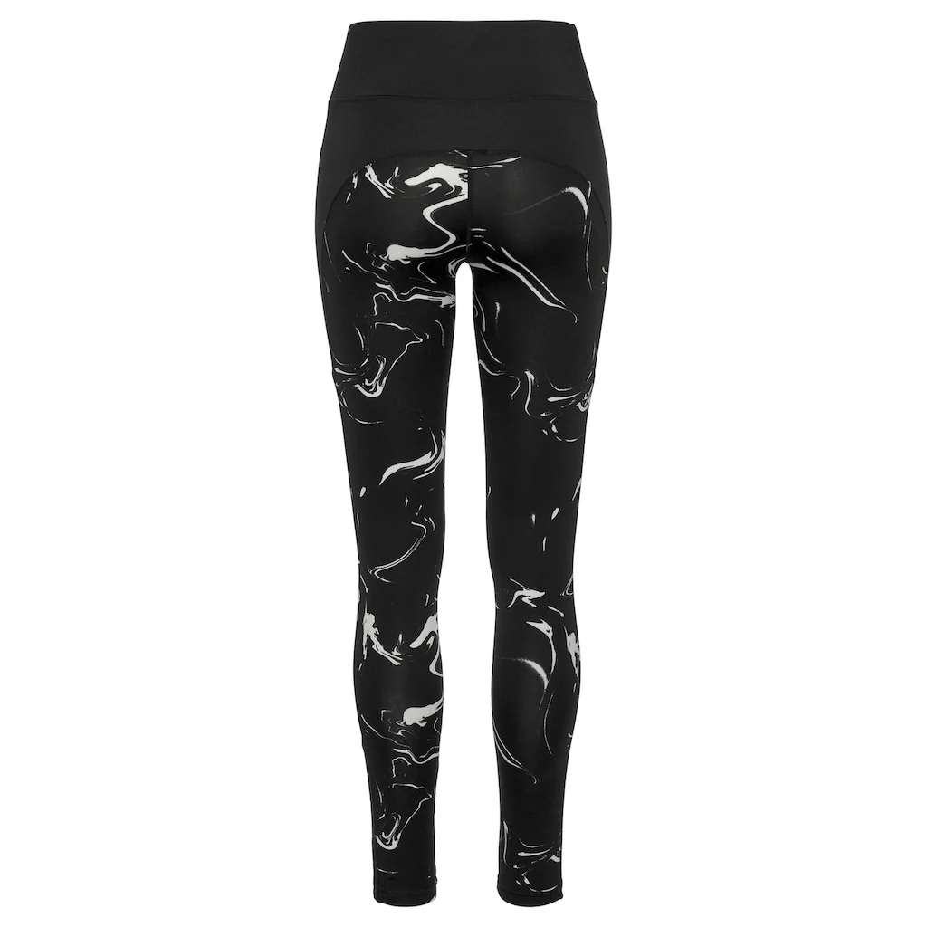 LASCANA ACTIVE Leggings »Black Marble« Sporthose mit Mesh Saisonale Angebote