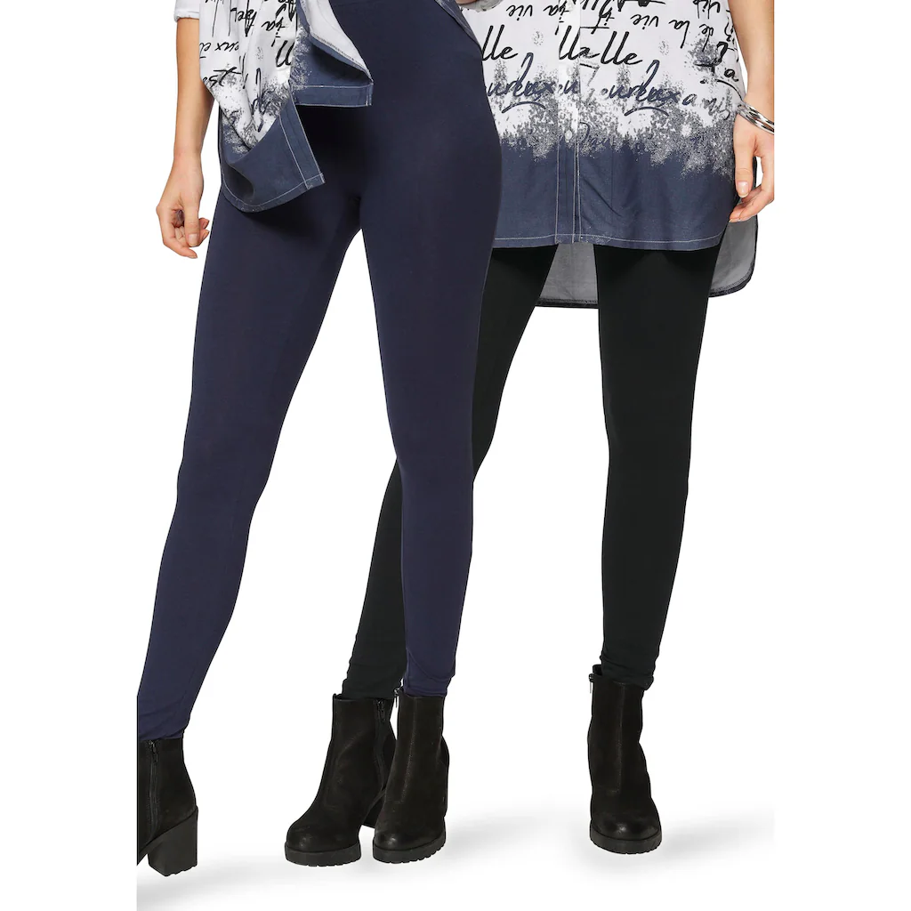 Boysen's Leggings (Packung 2er-Pack) mit Baumwolle NEUE FARBE Kauf eins, bekomm eins gratis