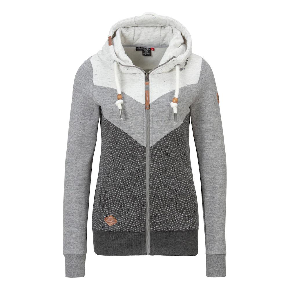 Ragwear Sweatjacke »TREGA ZIP O« im Colorblocking-Design Letzter Tag