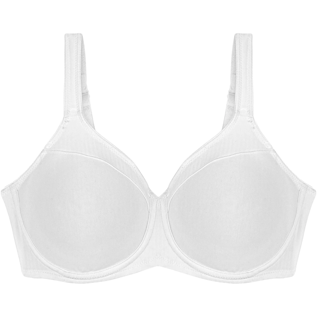 Triumph Minimizer-BH »Modern Soft+Cotton W01« verkleinert die Brust optisch um eine Cup-Größe ▷ für Bis zu 65% Rabatt