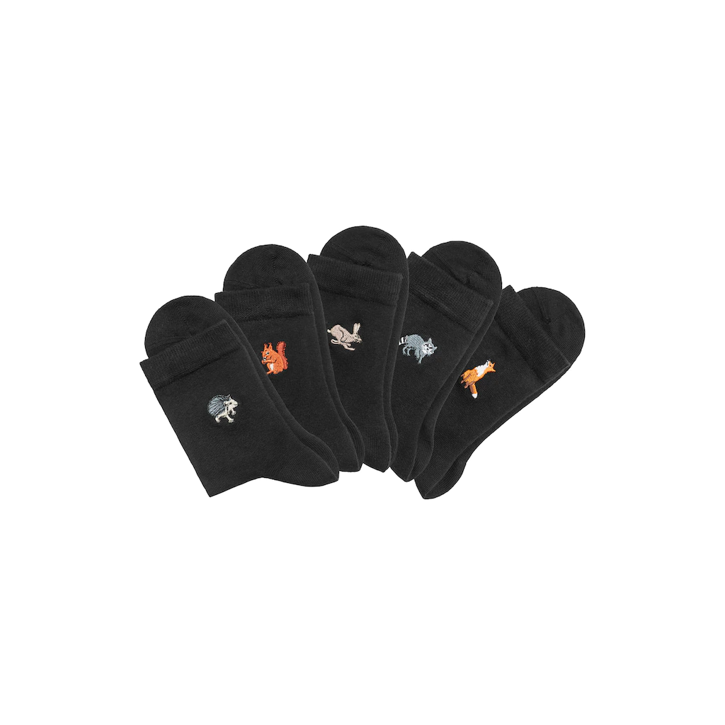 H.I.S Socken (Packung 5 Paar) mit hochwertiger Stickerei online bestellen Nur noch ein Tag übrig