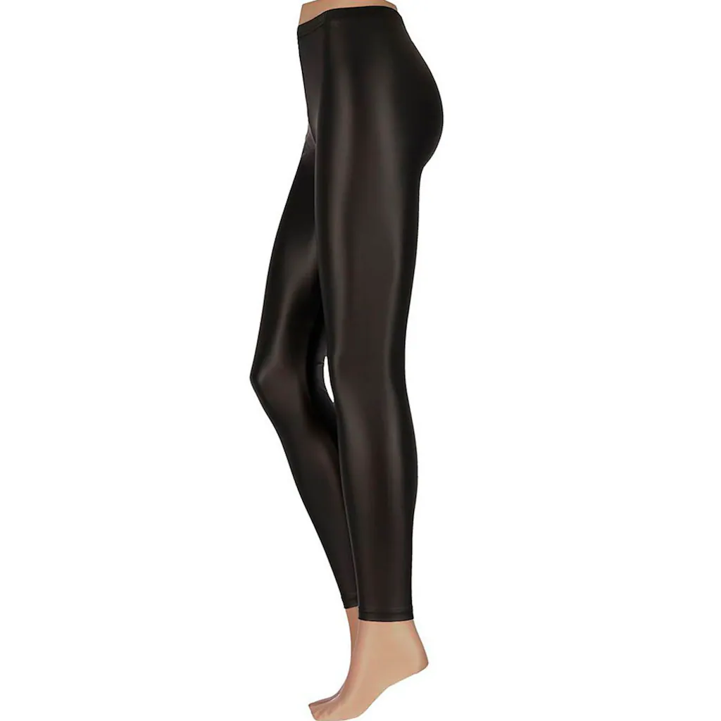 Sarlini Leggings Leicht glänzend in Lederoptik Riesige Rabatte