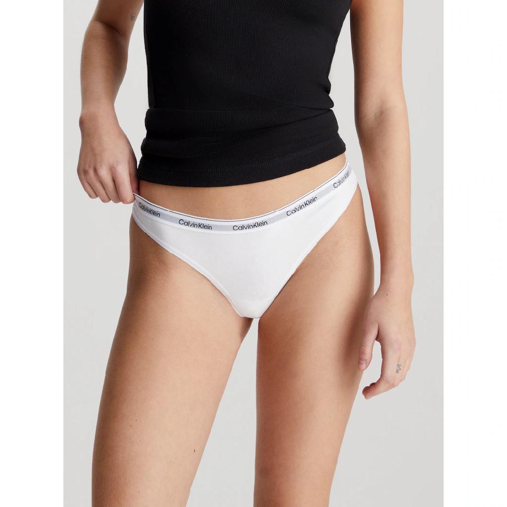 Calvin Klein Underwear Tanga »3 PACK THONG (LOW-RISE)« (Packung 3 St. 3er-Pack) mit Logobund online bestellen Schlussverkauf