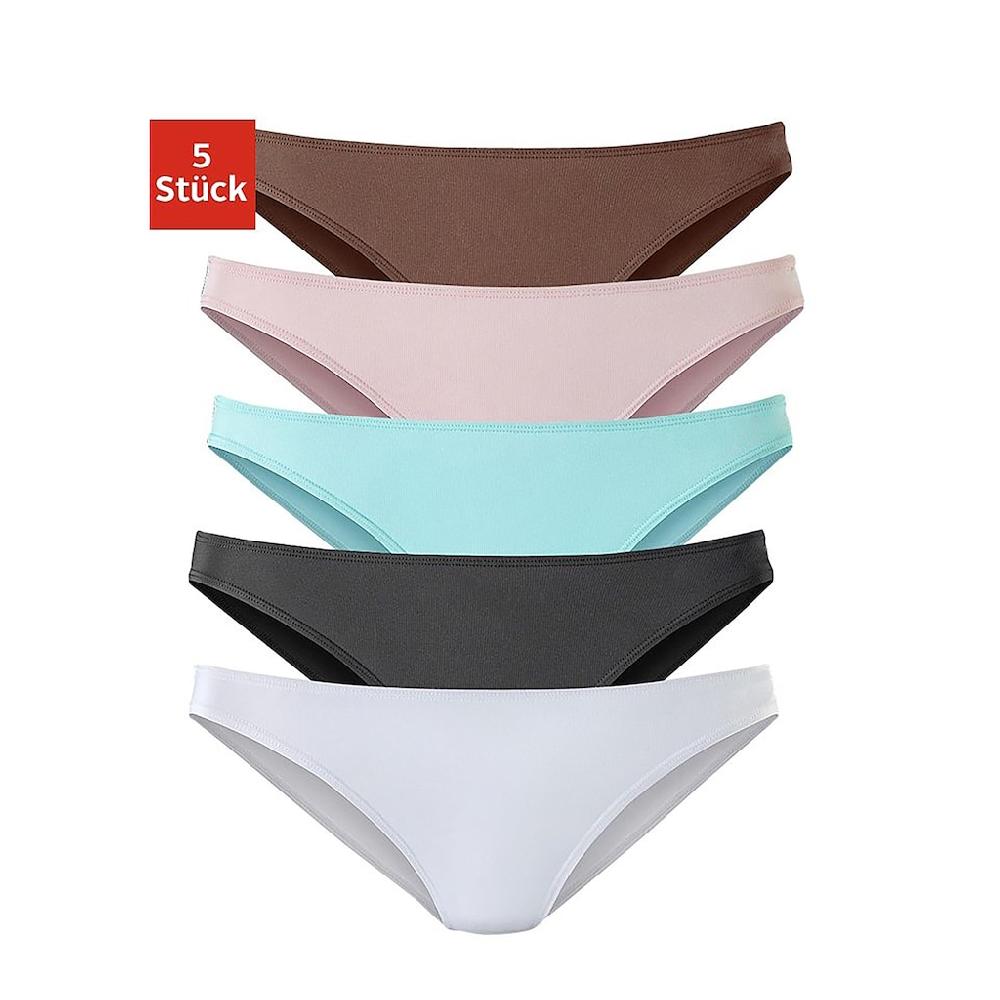 Bikinislip (Packung 5 St.) aus weicher Microfaserqualität online bestellen Großer Ausverkauf