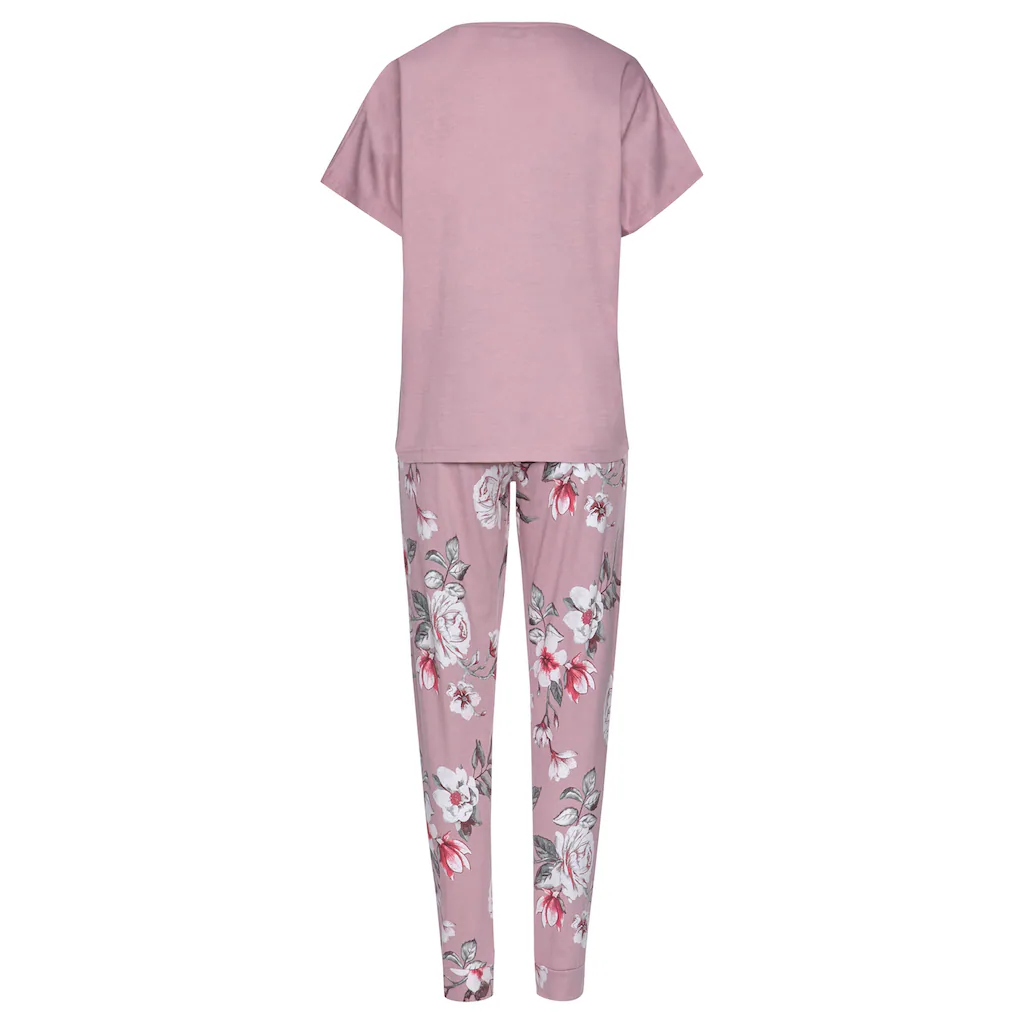 Vivance Dreams Pyjama (2 tlg.) mit Blumendruck ▷ für Flash Sale