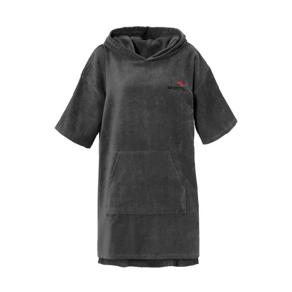 KangaROOS Badeponcho »Summer ideal für Sauna Spa & im Urlaub Damen & Herren« (1 St.) Surfponcho mit Bauchtasche 100% Baumwolle Frottee Cyber Monday