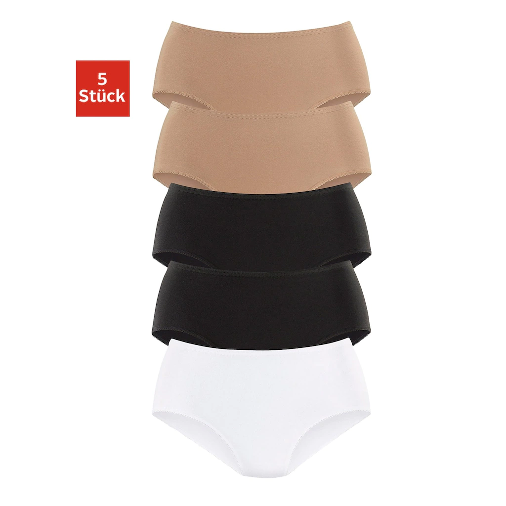 petite fleur Hüftslip (Packung 5 St. 5er-Pack) aus elastischer Baumwolle ▷ für Osterangebot