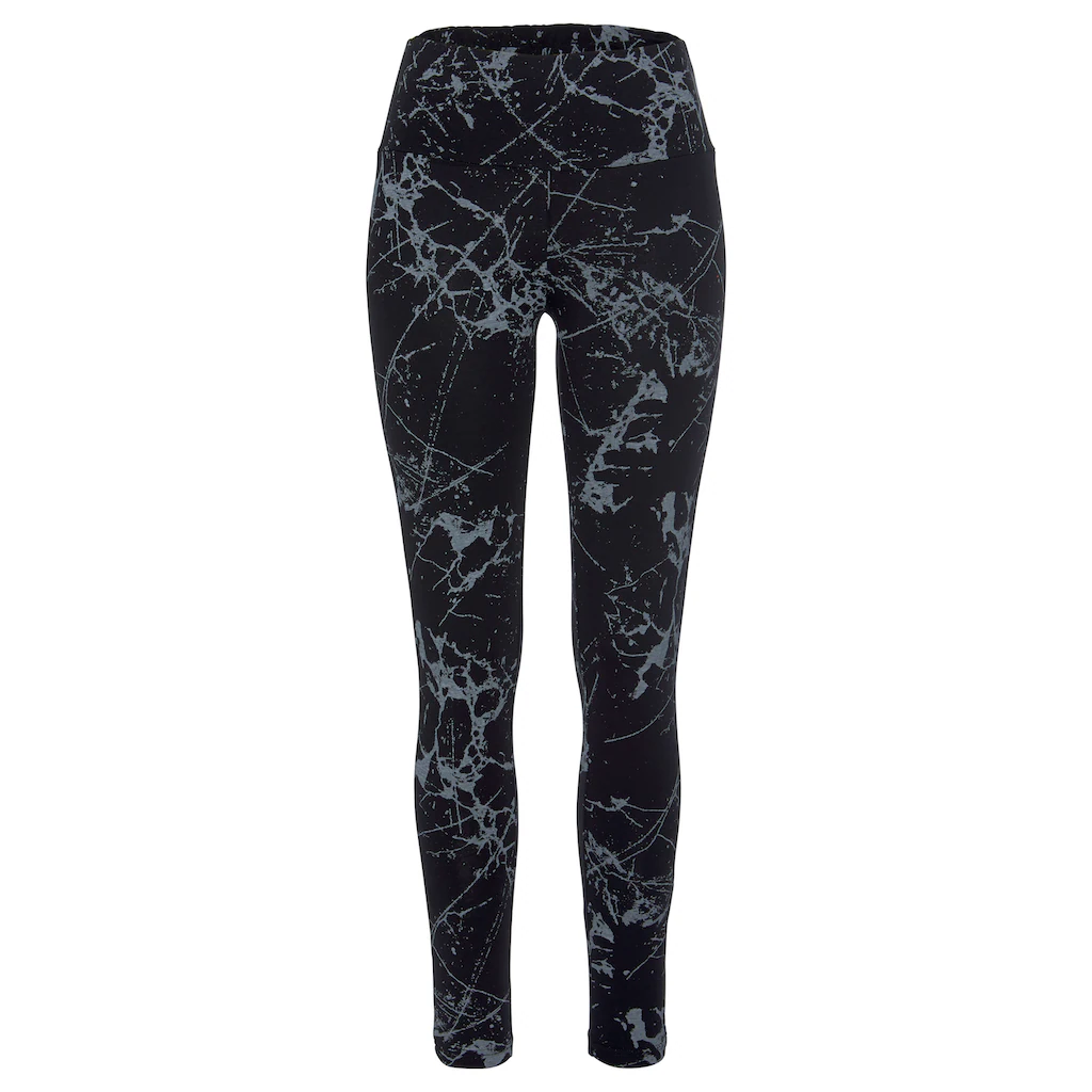 H.I.S Leggings (2er-Pack) in bedruckt und uni Loungewear Blitzangebot