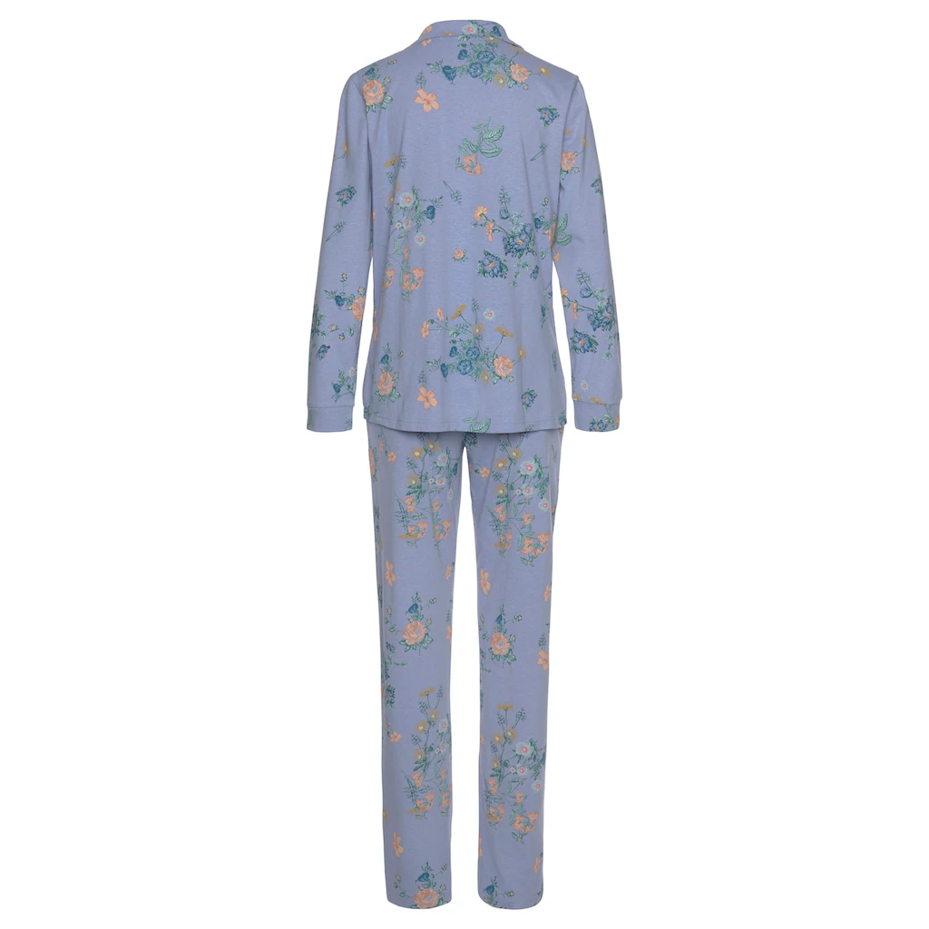 Vivance Dreams Pyjama (2 tlg.) mit Blumen Print online kaufen JETZT KAUFEN