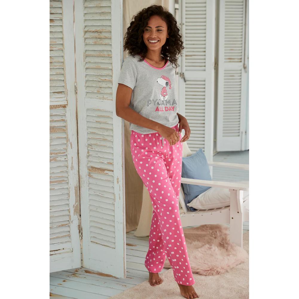 Peanuts Pyjama (2 tlg.) mit Snoopy Druckmotiv online bestellen Bis zu 65% Rabatt