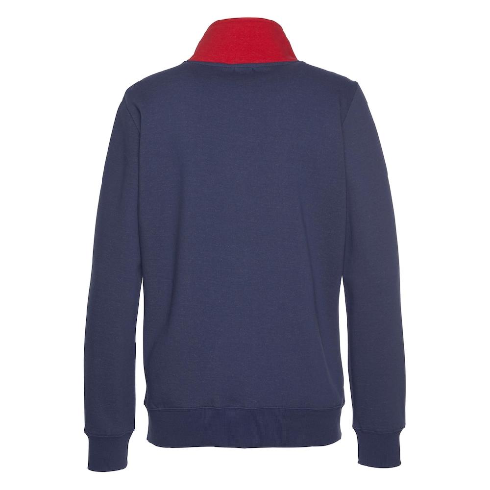 H.I.S Sweatjacke mit Kontraststreifen Loungeanzug im Angebot