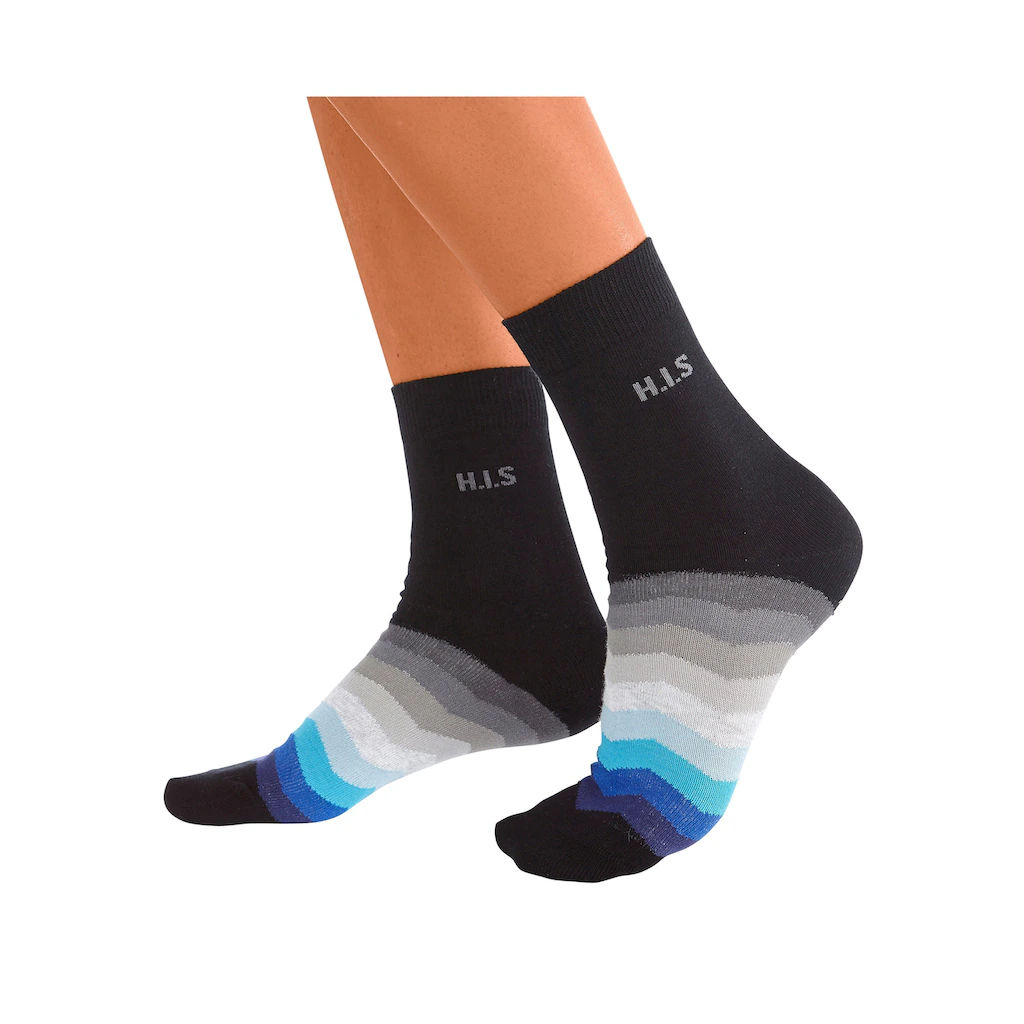 H.I.S Basicsocken (7 Paar) mit dezentem Logo online kaufen Muttertagsangebot