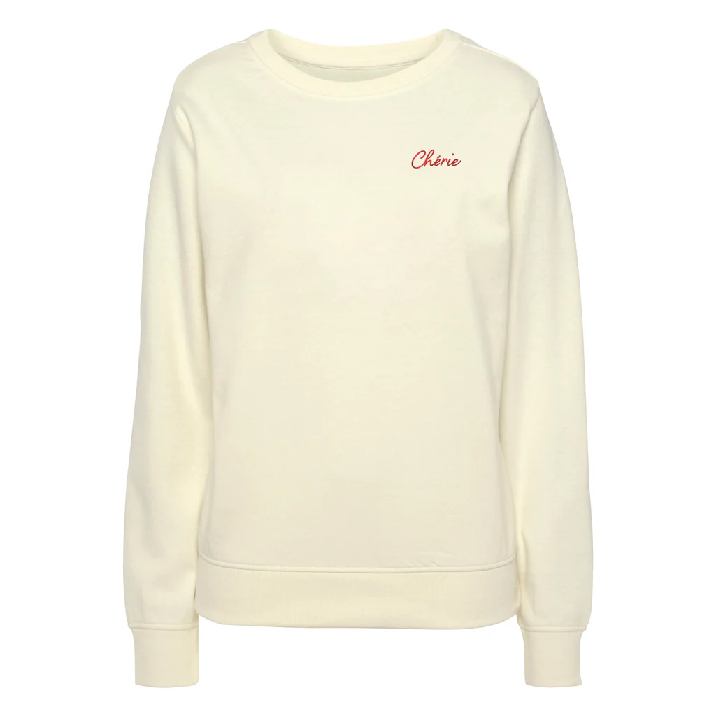 Vivance Sweatshirt (1 tlg.) Sweatshirt mit Frontprint Loungeanzug Heißer Verkauf
