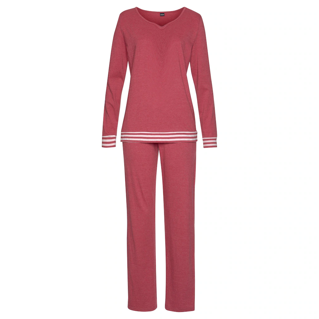 Arizona Pyjama mit Rundhalssauschnitt online kaufen Begrenzte Freigabe