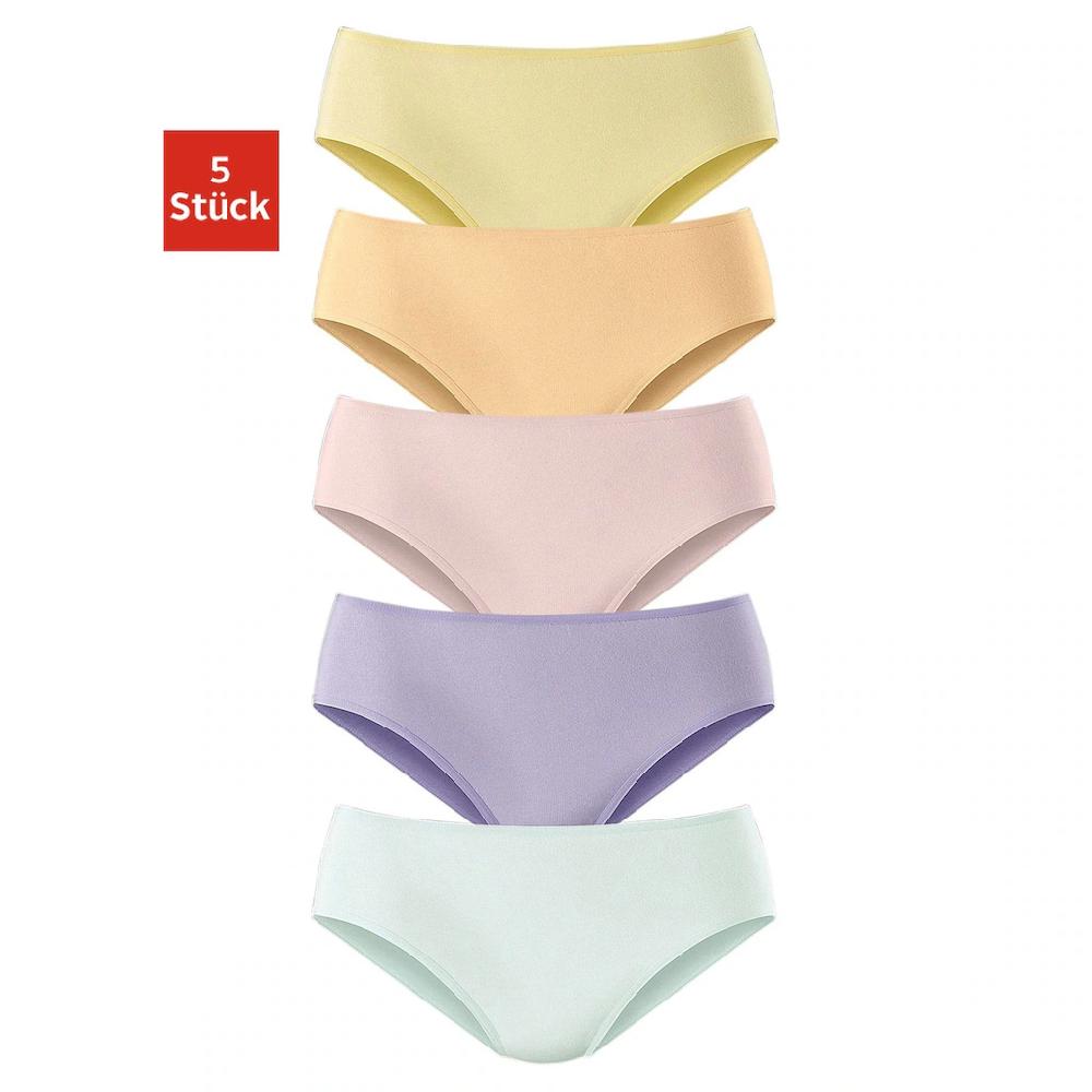 petite fleur Jazz-Pants Slips (5er-Pack) aus elastischer Baumwoll-Qualität ▷ für