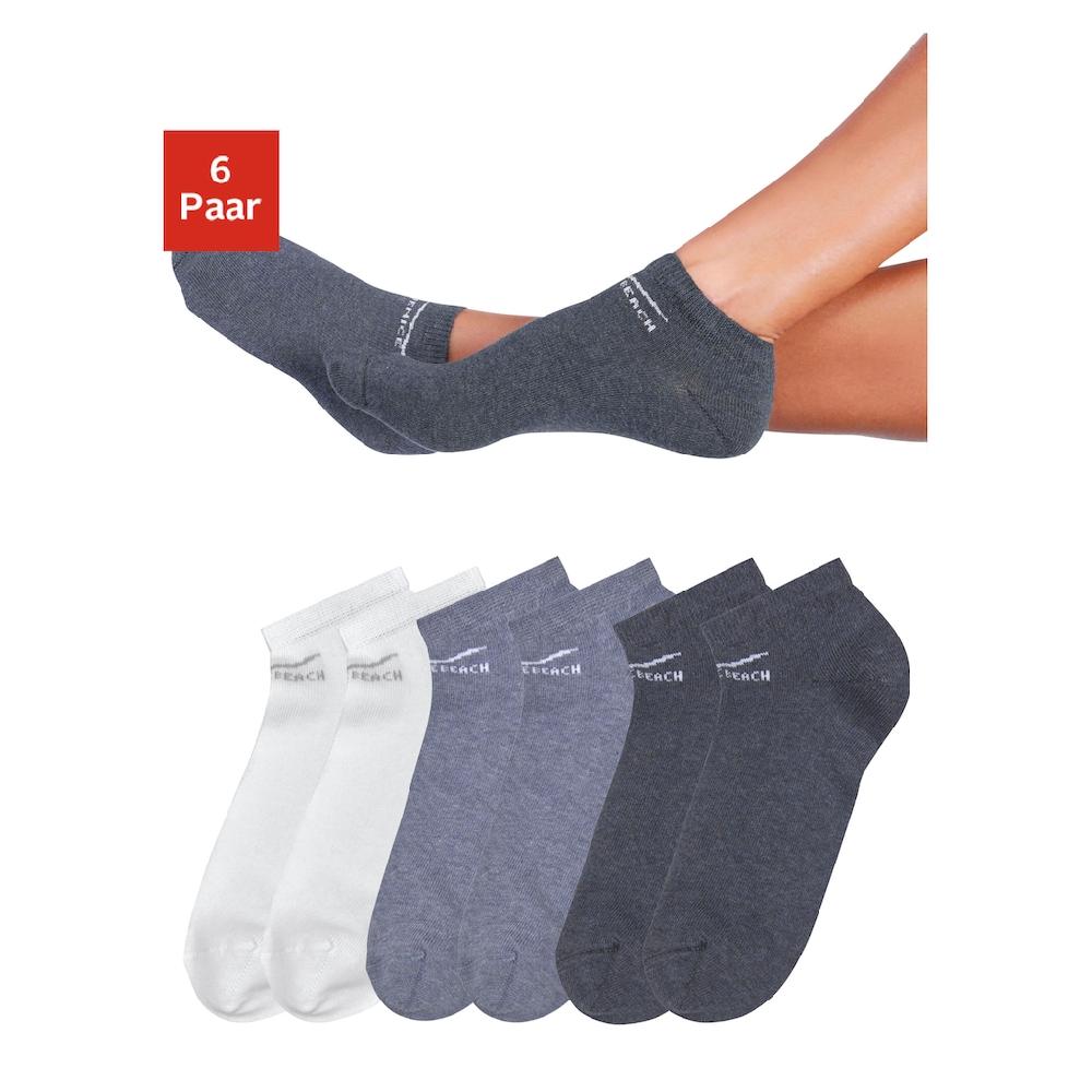 Venice Beach Sneakersocken (Packung 6 Paar) perfekte Passform durch LYCRA-Anteil bestellen Nur für heute